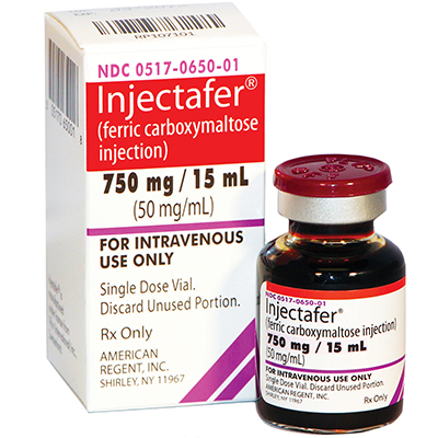injectafer (ferric carboxymaltose)