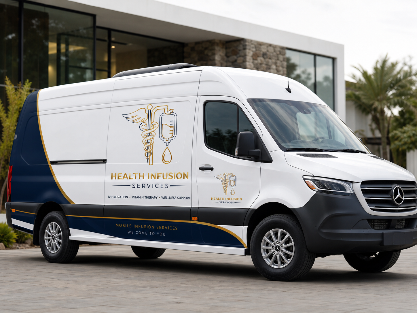 Health Infusion Services Mobile treatment car